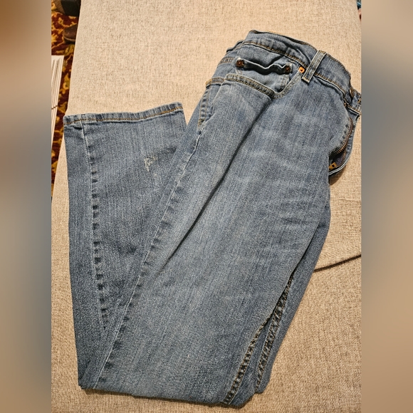 Men's Levi's 559 Relaxed Straight Blue Jeans Size 38x30 - Picture 3 of 8